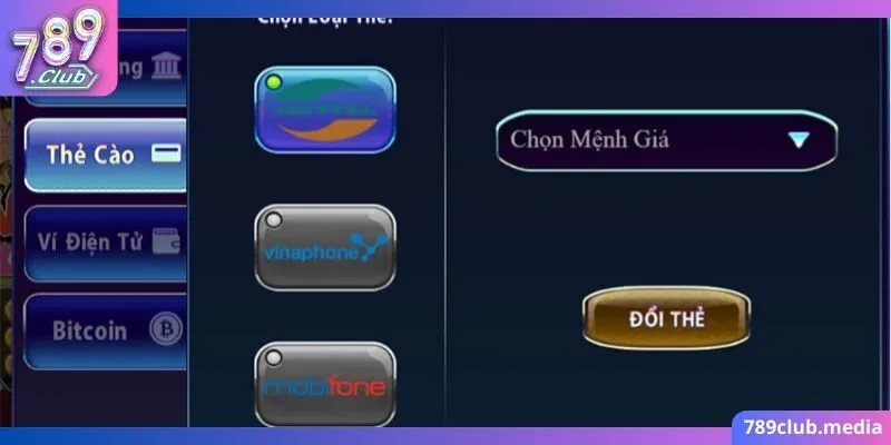 Rút Tiền 789club - Hướng Dẫn Cách Rút An Toàn, Nhanh Chóng 1 Nhiều phương thức rút tiền khác nhau để bạn lựa chọn