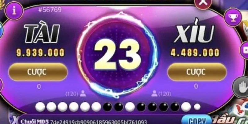 Tài Xỉu MD5 - Sảnh Cược Công Nghệ Cao Và Hoàn Toàn Minh Bạch 2 Tài xỉu MD5 - lựa chọn thông minh của cao thủ